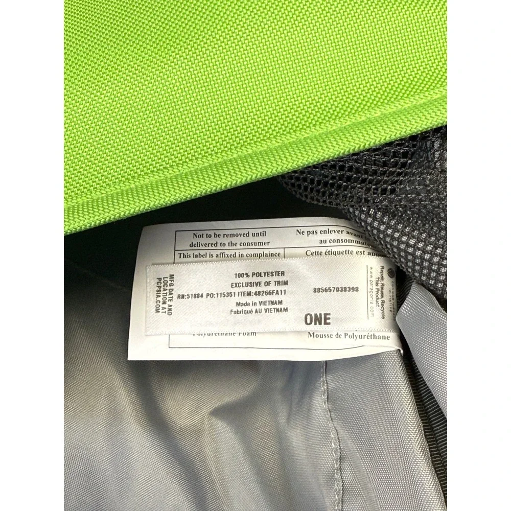 Patagonia MiniMass Messenger Bag Lime Green 48266 FA11 Laptop Commuter Bag
